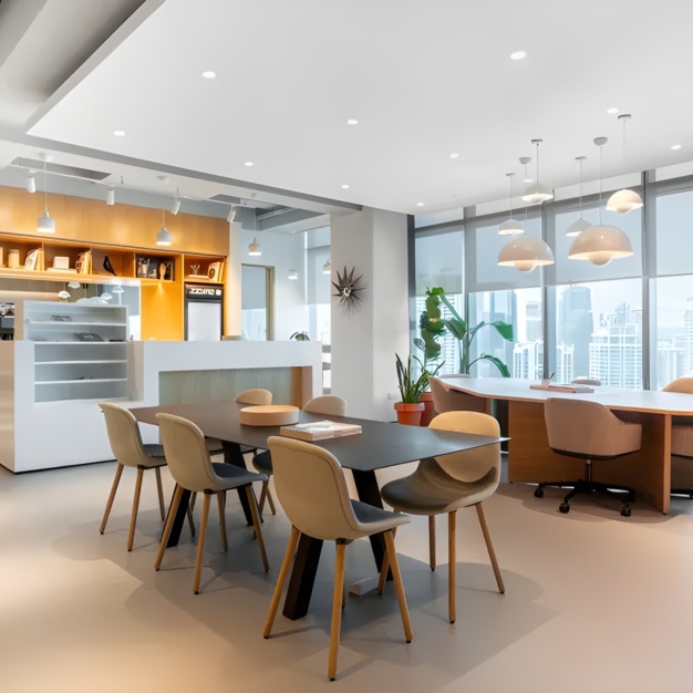 Breakout area at Banner Street, Regus in Old Street