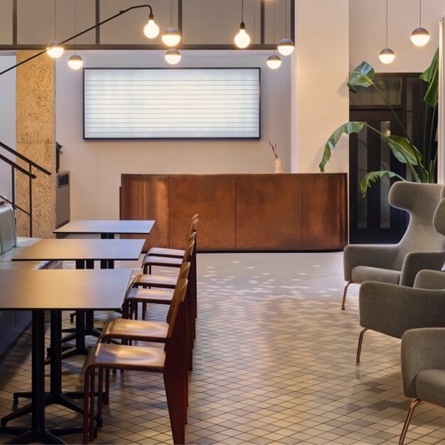 Breakout area at Old Street, FORA in Old Street