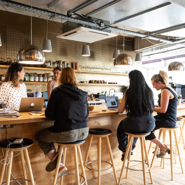 Breakout area at Old Street, The Trampery Foundation Ltd in Old Street