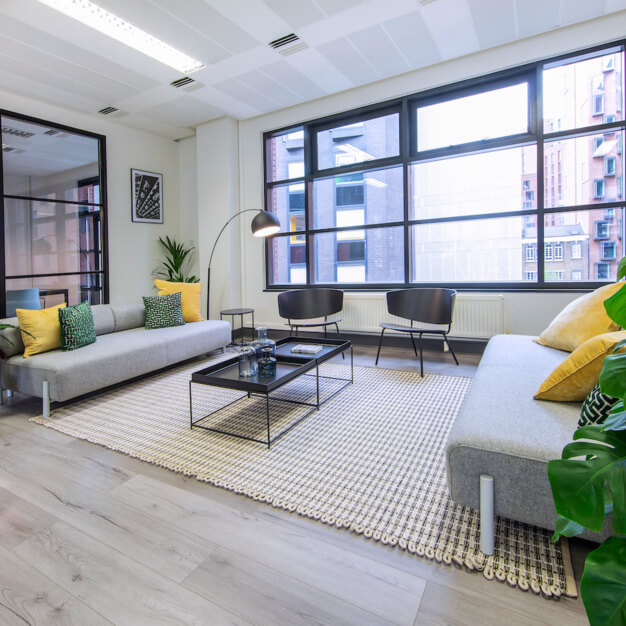 Breakout space in Brunswick Place, Hermit Offices Limited (Frameworks) (Old Street)