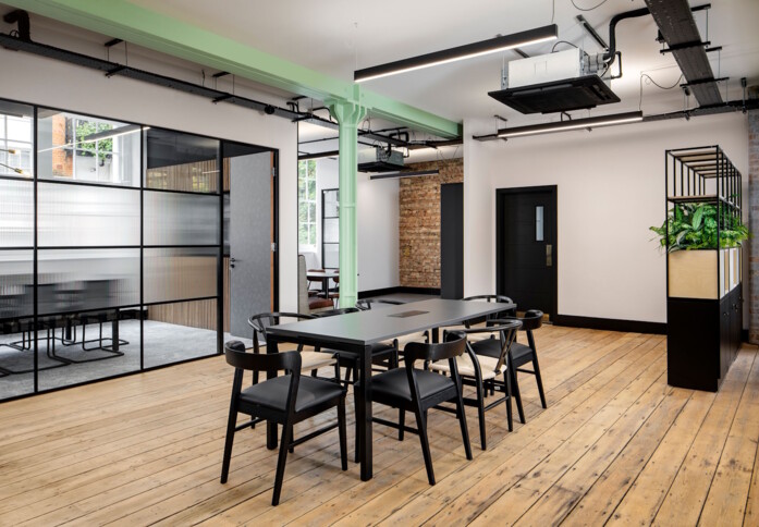 Breakout space in Ironmonger Row, Metspace London Limited (Old Street)