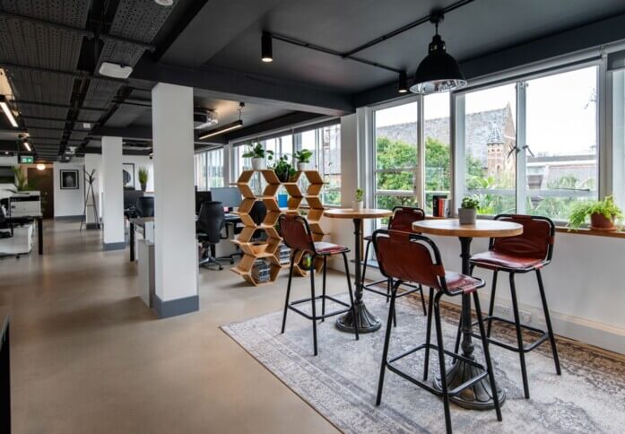 Breakout space in Luke Street, Canvas Offices (Old Street)