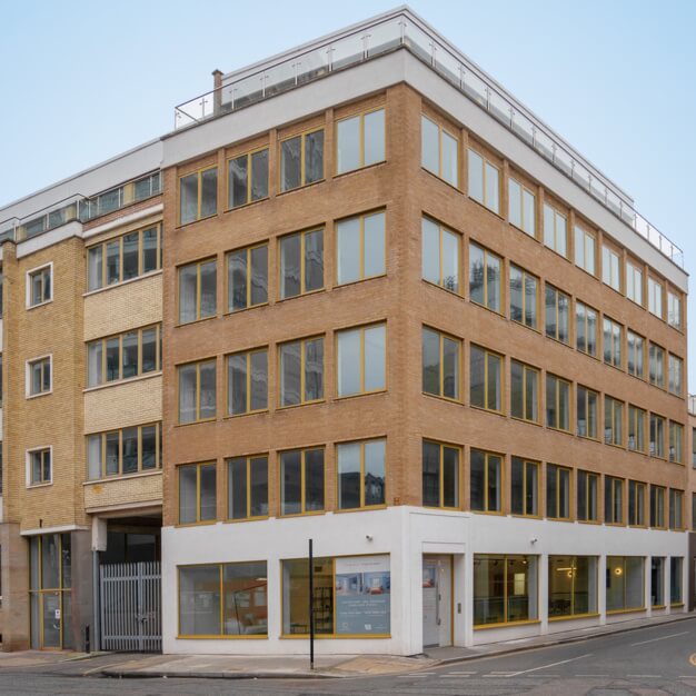 Building external for Garrett Street, Workpad, Old Street