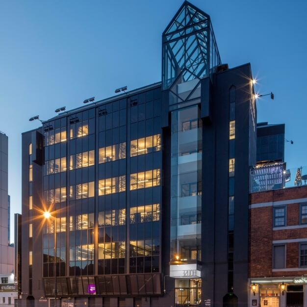 Building external for Old Street, FORA, Old Street