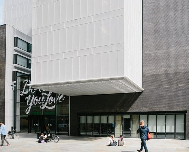 Building outside at Corsham Street, WeWork, Old Street