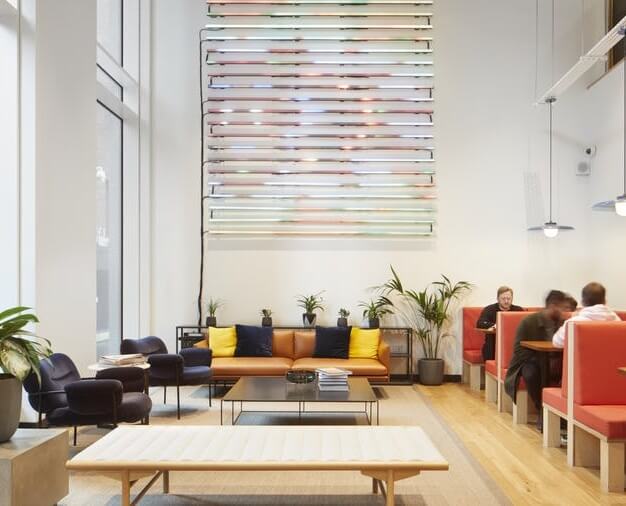Client Breakout space - City Road, WeWork in Old Street