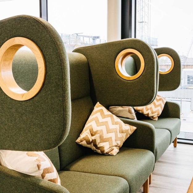 Client Breakout space - Old Street, Business Cube in London