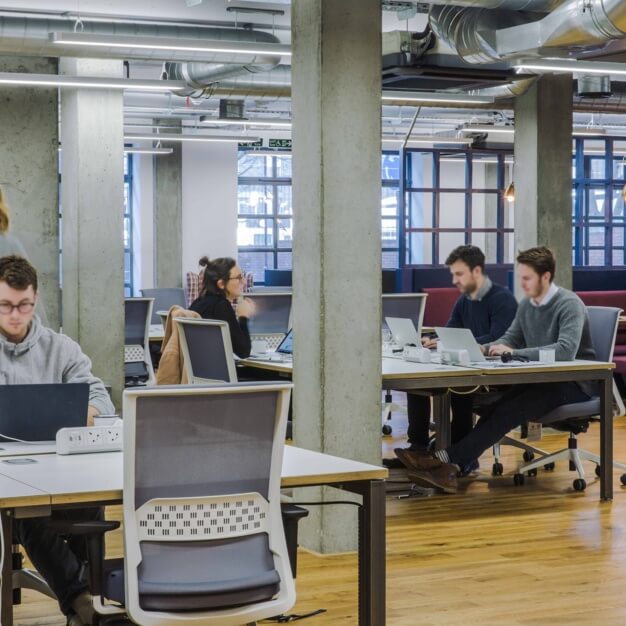 Communal space in Westland Place, The Boutique Workplace Company (Old Street)