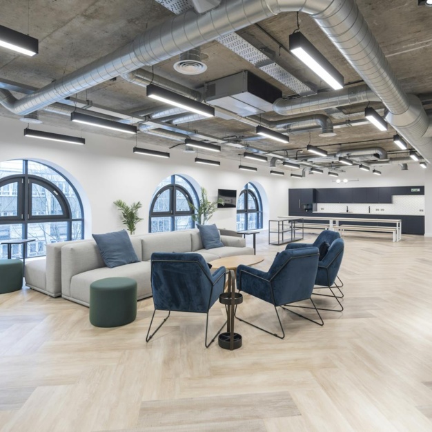 Dedicated breakout area at Old Street, Kontor in Old Street