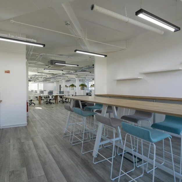 Dedicated kitchen at Old Street, London, Kontor in Old Street