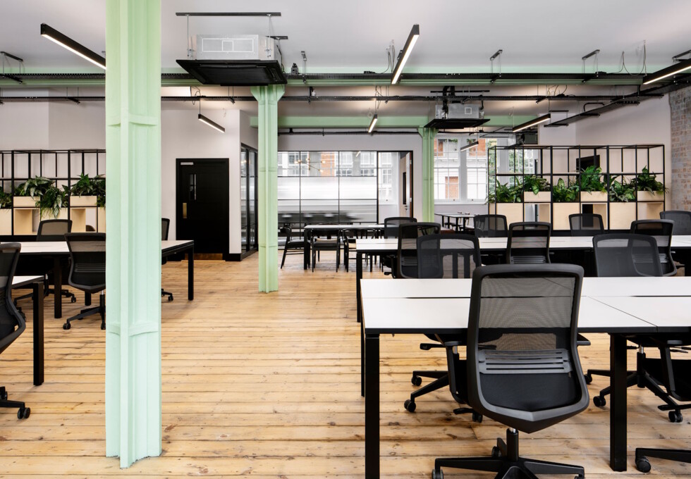Dedicated workspace in Ironmonger Row, Metspace London Limited, Old Street