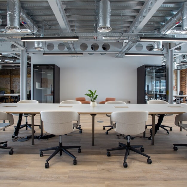 Dedicated workspace in Worship Street, Techspace, Old Street