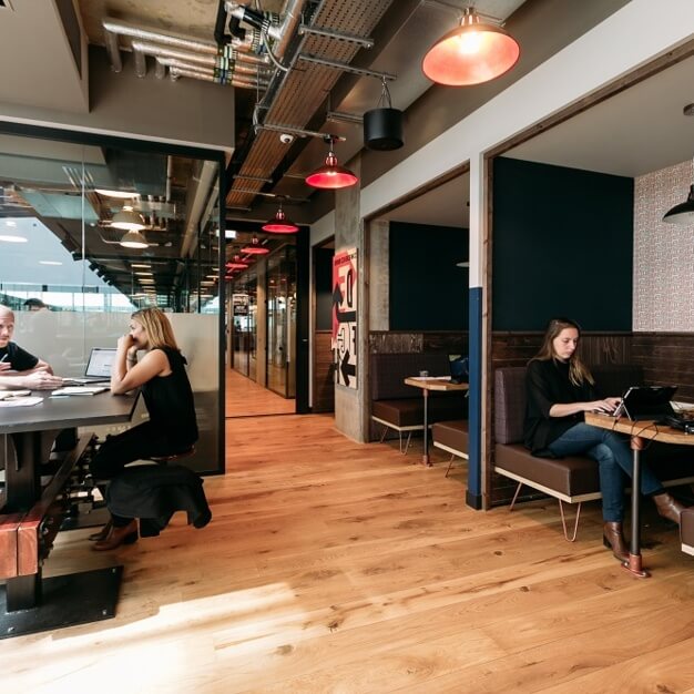 Enjoy the communal space - Corsham Street, WeWork in Old Street