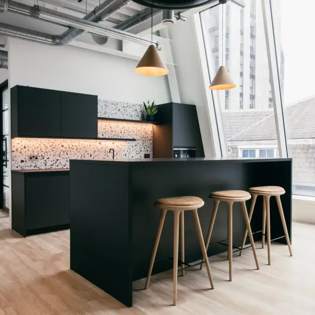 Kitchen at City Road, Knotel in Old Street