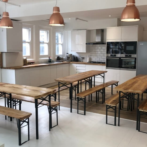 Kitchenette at Old Street, Dotted Desks Ltd in Old Street
