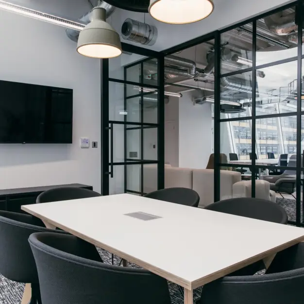 Meeting room on City Road, Knotel in Old Street