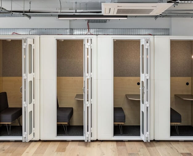 Phone booth - Banner Street, WeWork in Old Street