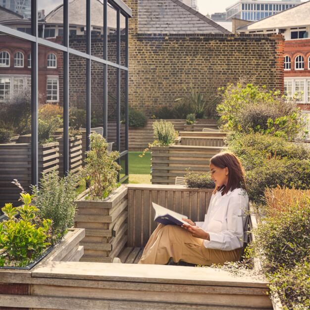 Roof terrace at Old Street, FORA in Old Street