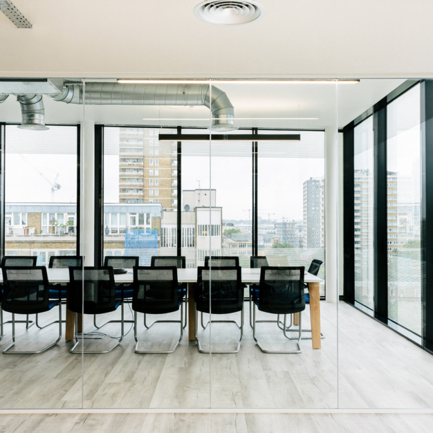 The boardroom at Old Street, Business Cube - London