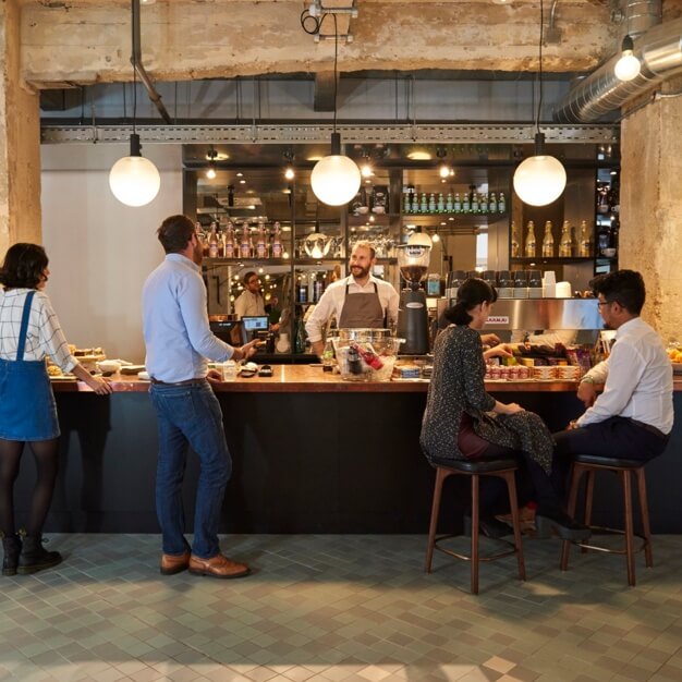 The café at Old Street, FORA in Old Street