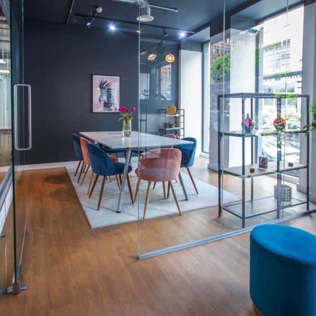 The meeting room at Westland Place, The Brew in Old Street