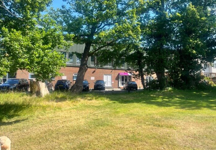 Outdoor space at Willow Walk, Bromley Business Centre Holdings Ltd in Orpington