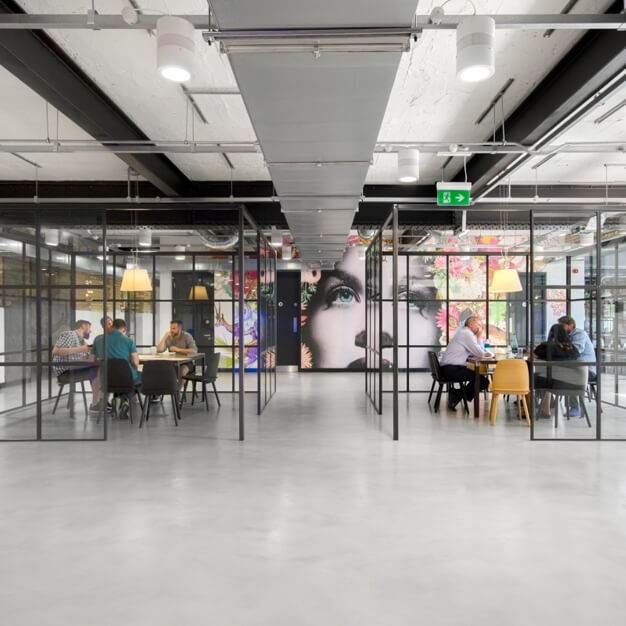 The breakout space in Brixton Road, Workspace Group Plc (Oval)