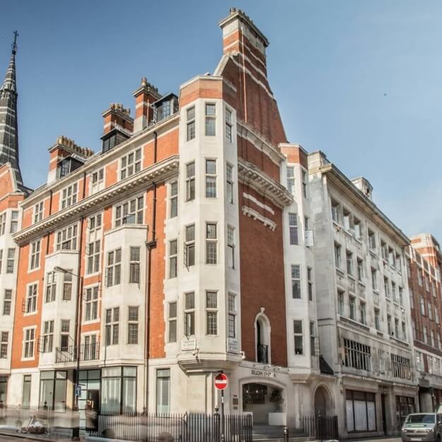 Building external for Margaret Street, The Boutique Workplace Company, Oxford Circus