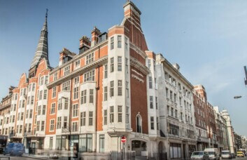 Building external for Margaret Street, The Boutique Workplace Company, Oxford Circus