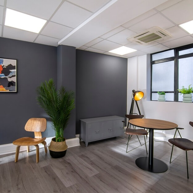 Breakout space in Oxford Street, Hermit Offices Limited (Frameworks) (Oxford Street)