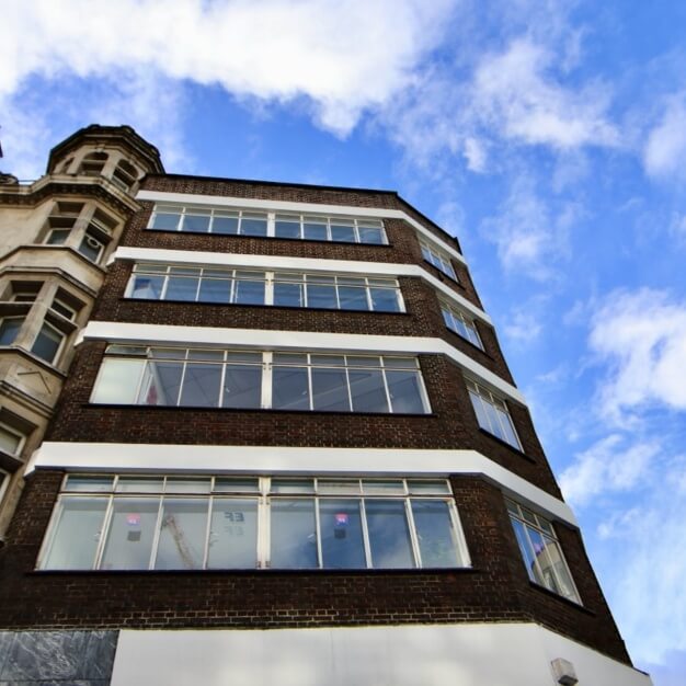 Building external for Oxford Street, Hubflow Ltd, Oxford Street