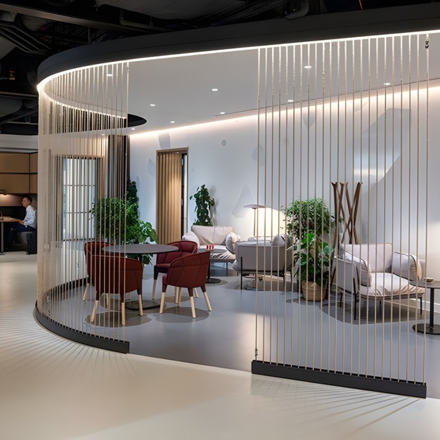 A breakout area in Kingdom Street, The British Land Company PLC, Paddington