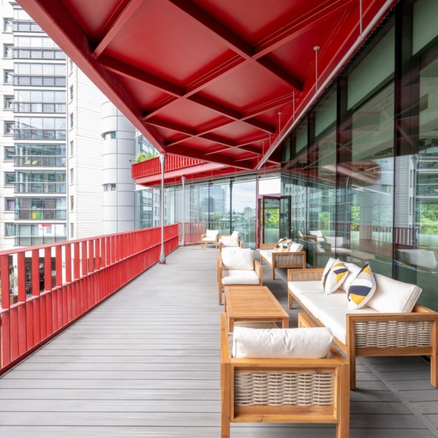 Balcony/terrace, 3 Sheldon Square, The British Land Company PLC, Paddington, W2 - London