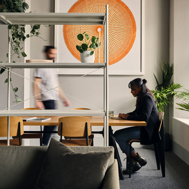 Breakout area at Eastbourne Terrace, FORA in Paddington