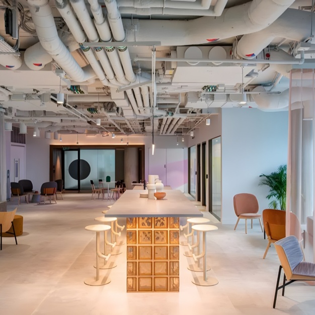 Breakout space for clients - Kingdom Street, The British Land Company PLC in Paddington