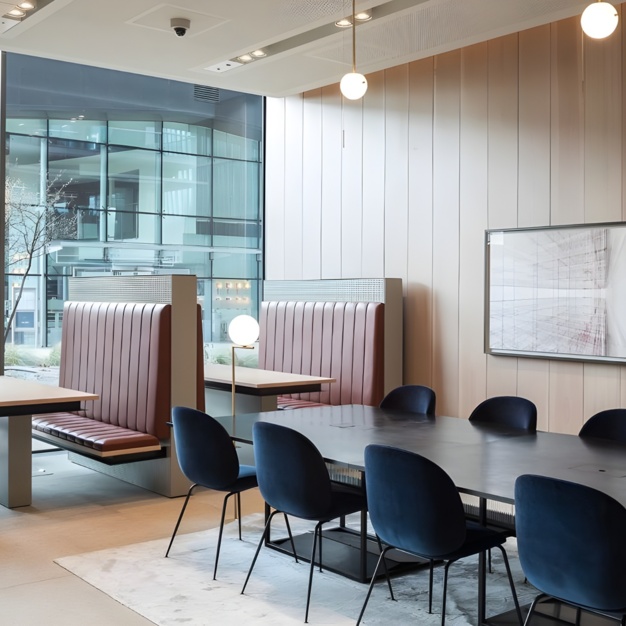 Client breakout space - Kingdom Street, The British Land Company PLC in Paddington