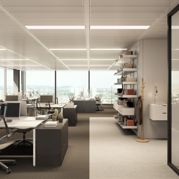 Private workspace, Kingdom Street, The British Land Company PLC in Paddington