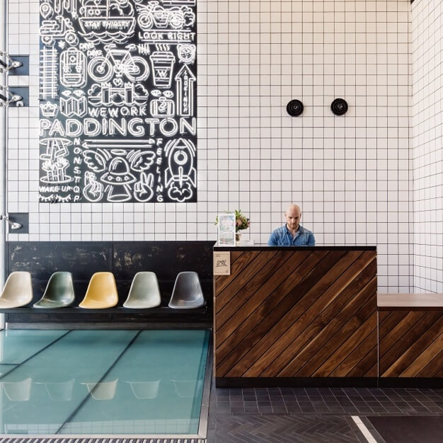 Reception - Eastbourne Terrace, WeWork in Paddington