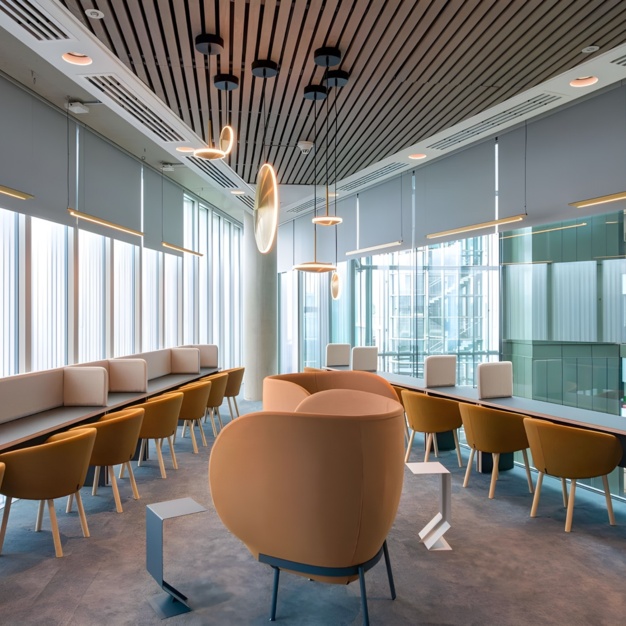 The breakout area at Kingdom Street, The British Land Company PLC (Paddington)