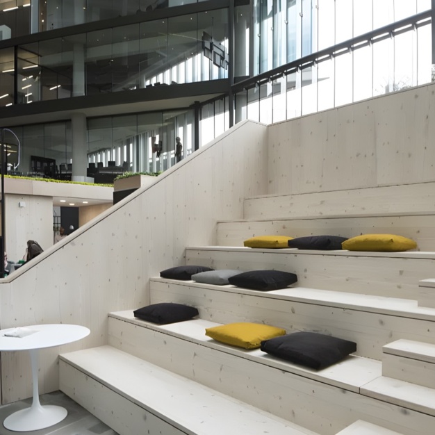 The breakout area in Kingdom Street, The British Land Company PLC (Paddington)