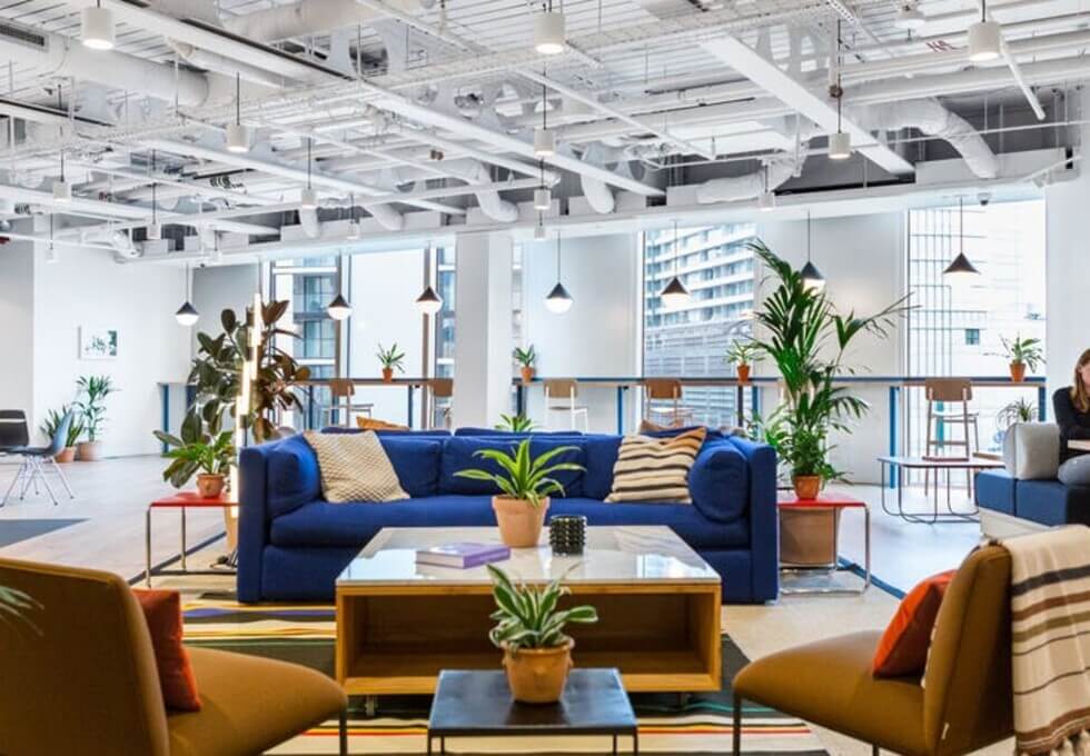 The breakout area - Merchant Square, WeWork (Paddington)