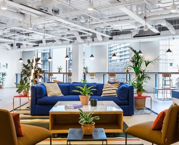 The breakout area - Merchant Square, WeWork (Paddington)
