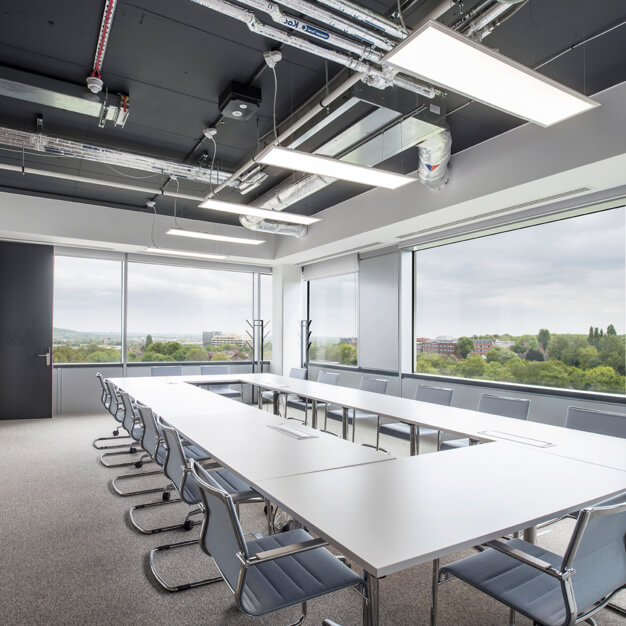 Boardroom at Lakeside Drive, Regus in Park Royal