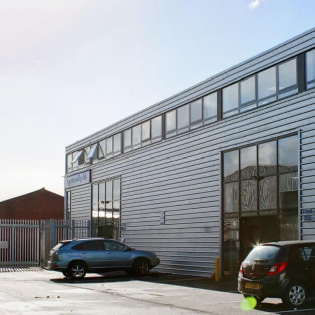 The building at Britannia Way, Dephna Impex Limited in Park Royal