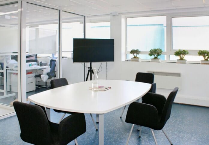 The meeting room at Britannia Way, Dephna Impex Limited in Park Royal