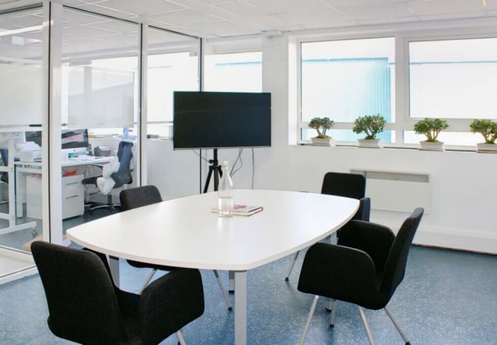 The meeting room at Britannia Way, Dephna Impex Limited in Park Royal