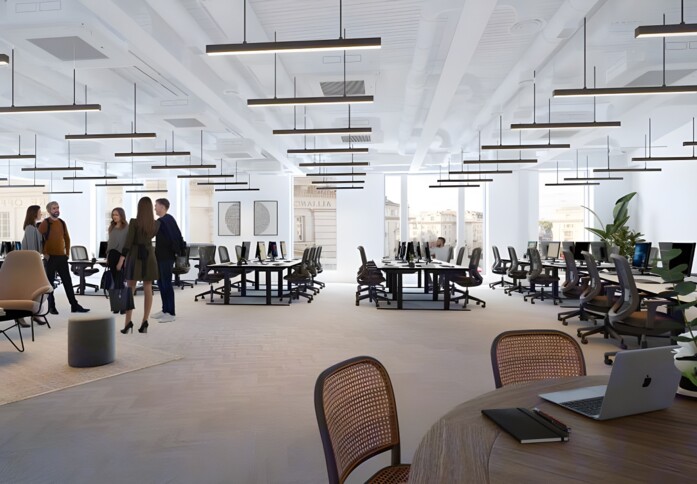 Dedicated workspace in Sherwood Street, Land Securities Group PLC, Piccadilly