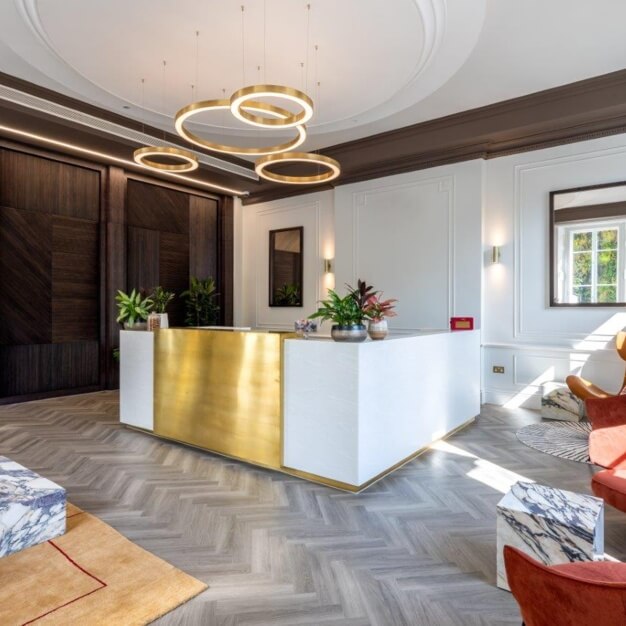 Reception area at Piccadilly, Landmark Space in Piccadilly