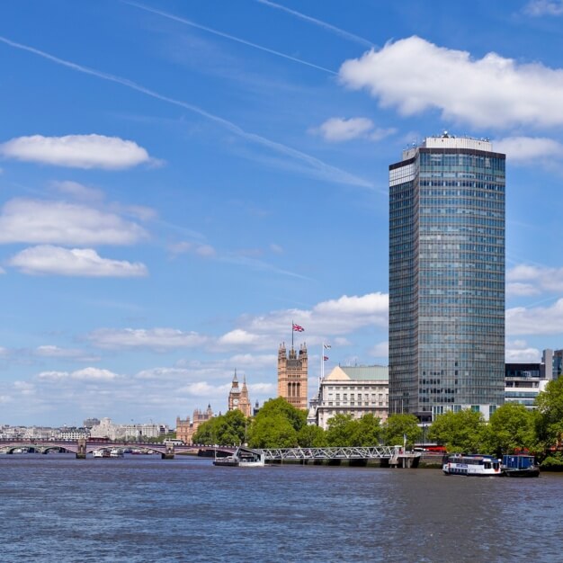 Building outside at Millbank, Citibase, Pimlico