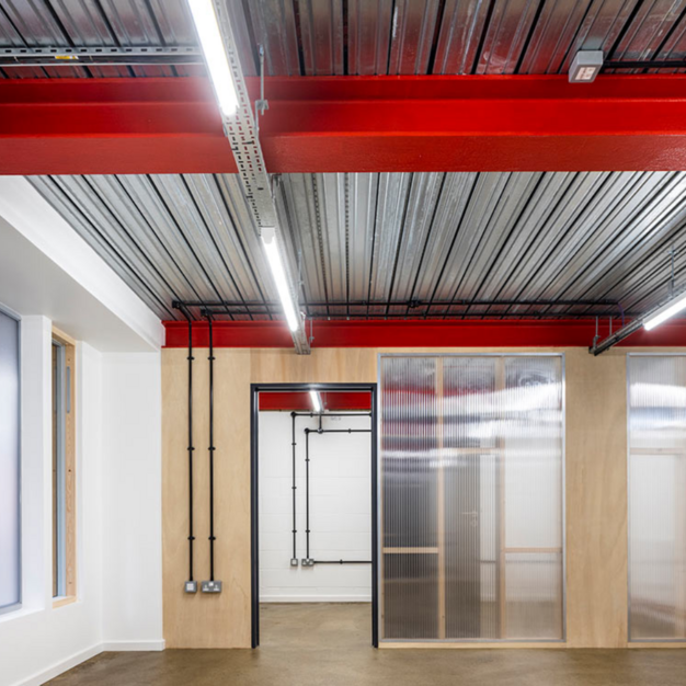 Unfurnished workspace, Abbott Road, The Trampery Foundation Ltd, Poplar
